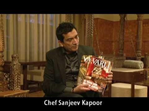 Chef Sanjeev Kapoor with Varli Magazine